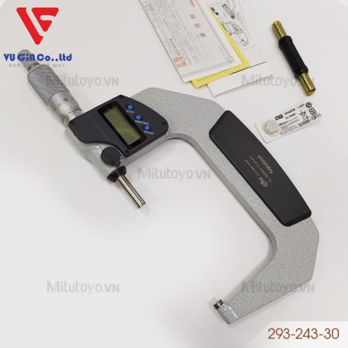 Electronic micrometer external measurement Mitutoyo 293-243-30 (75 - 100mm)