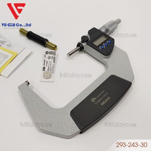 Electronic micrometer external measurement Mitutoyo 293-243-30 (75 - 100mm)