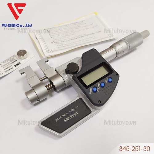 Micrometer in electronics Mitutoyo 345-251-30 (25-50mm)