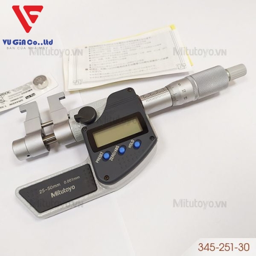 Micrometer in electronics Mitutoyo 345-251-30 (25-50mm)