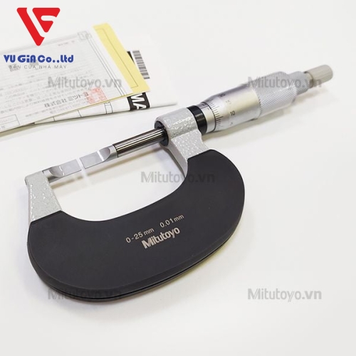 Mitutoyo 122-101-10 External Micrometer (0 - 25mm)