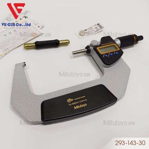 Electronic micrometer external measurement Mitutoyo 293-143-30 (75 - 100mm)