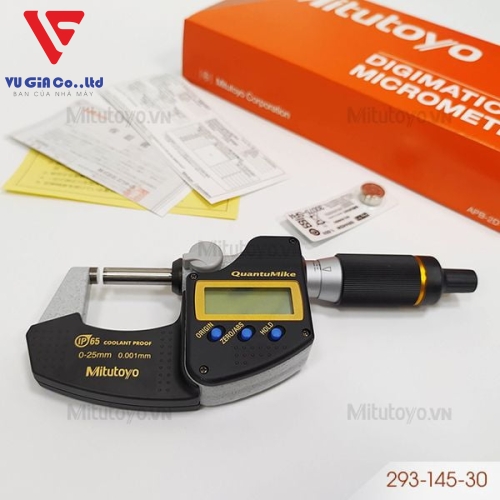 Electronic micrometer external measurement Mitutoyo 293-145-30 (0 - 25mm)