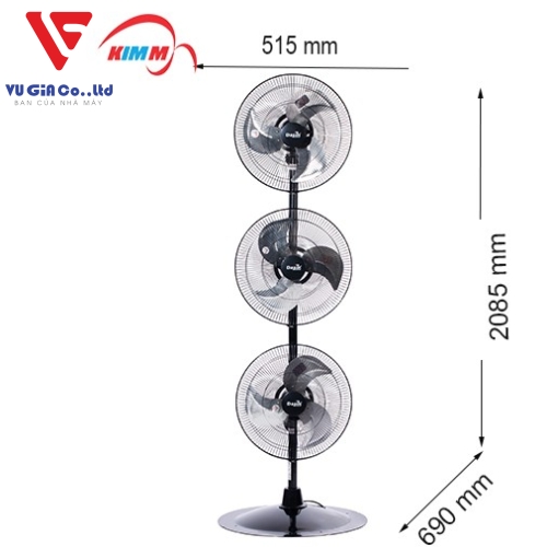 Three Head Fan DST-1845