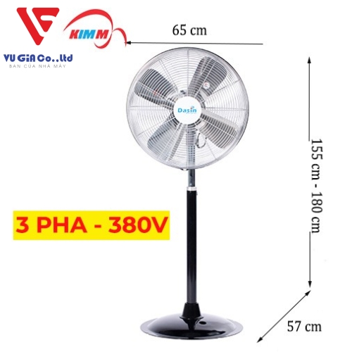 3 Phase Industrial Standing Fan KSM-2460-3F