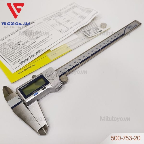 Mitutoyo digital caliper 500-753-20 (0-200mm/8