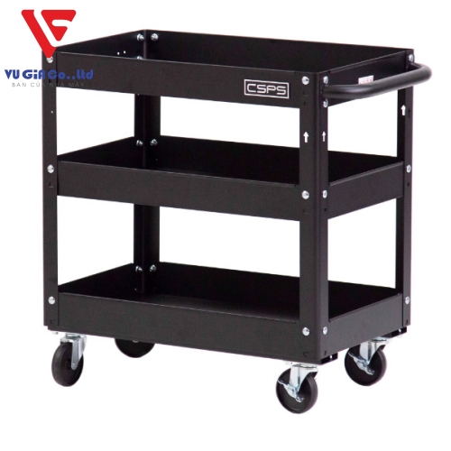 CSPS trolley with 3 compartments - 71cm