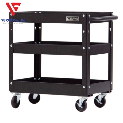 CSPS trolley with 3 compartments - 71cm