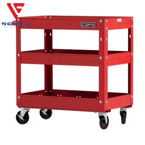 CSPS trolley with 3 compartments - 71cm