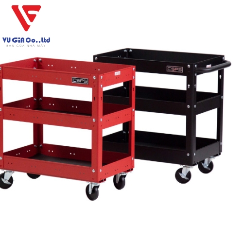 CSPS trolley with 3 compartments - 71cm