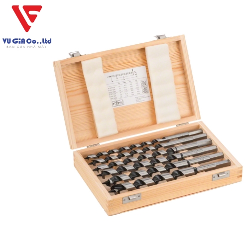 SPIRAL Drill Bits Set, Hexagonal Shank, 6 PCS