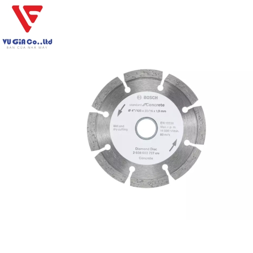 STANDARD FOR UNIVERSAL DIAMOND CUTTING DISC