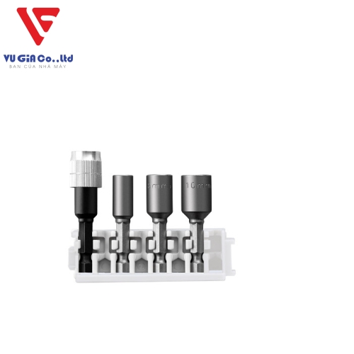 PICK & CLICK EXTRA HARD SCREWDRIVER AND NUTS SET, 4 PCS