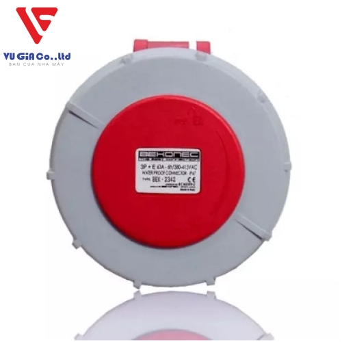 Watertight 63A 4-pin connector BEK-2342