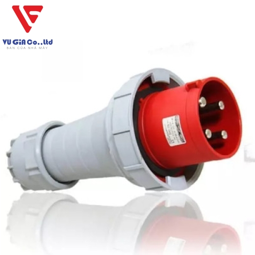 4-pin 125A watertight industrial plug BEK-0442