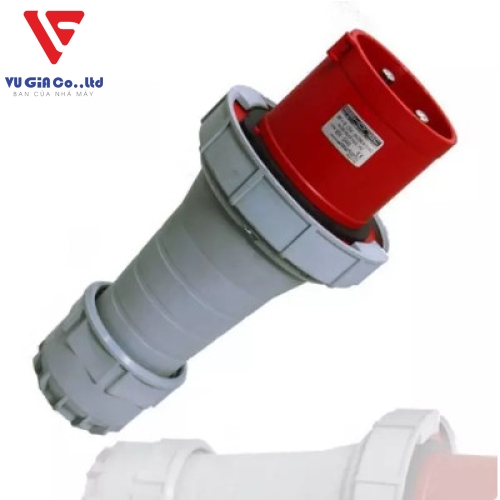 4-pin 125A watertight industrial plug BEK-0442