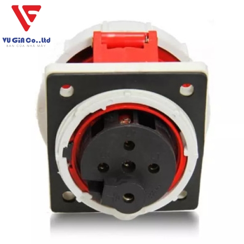 4-pin 63A watertight recessed socket BEK-4342