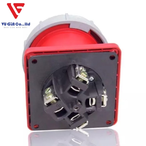 5-pin 125A watertight recessed socket BEK-3452