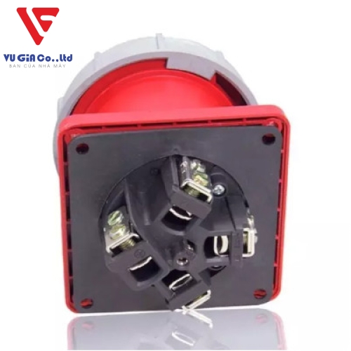 Watertight 5-pin 16A recessed socket BEK-3152