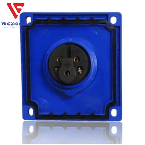 Watertight 5-pin 16A recessed socket BEK-4152