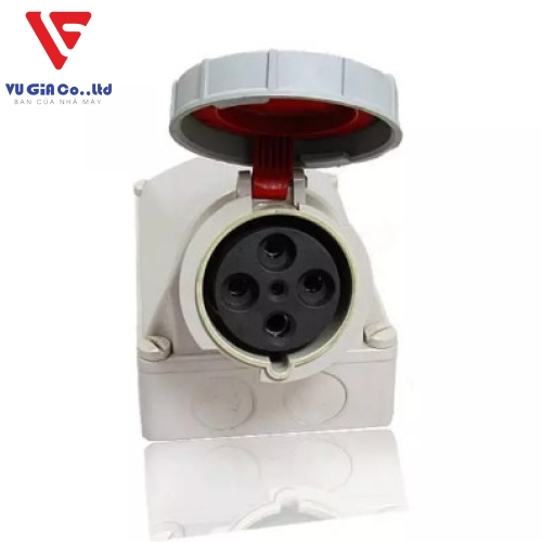 4-pin 125A watertight surface-mounted socket BEK-1442