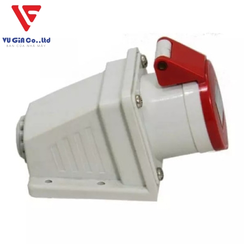 4-pin 16A watertight surface-mounted socket BEK-1142