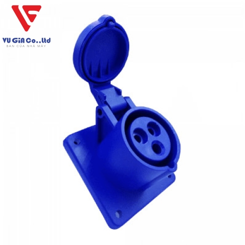 3-pin 16A non-watertight female socket BEK-413