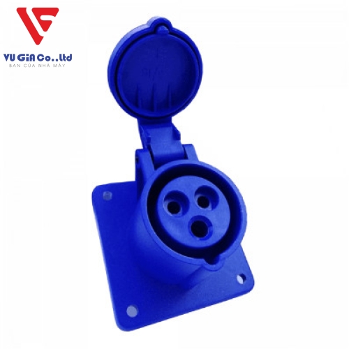 3-pin 16A non-watertight female socket BEK-413