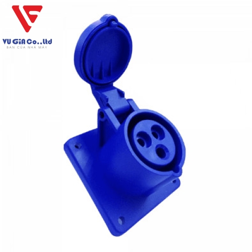 3-pin 16A non-watertight female socket BEK-313