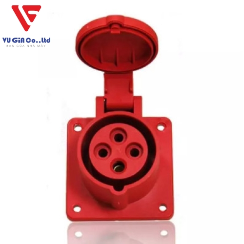 4-pin 16A non-watertight female socket BEK-314