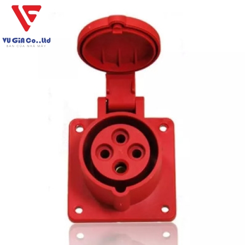 4-pin 16A non-watertight female socket BEK-414