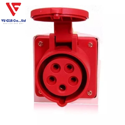 5-pin 32A non-watertight floating outlet BEK-125