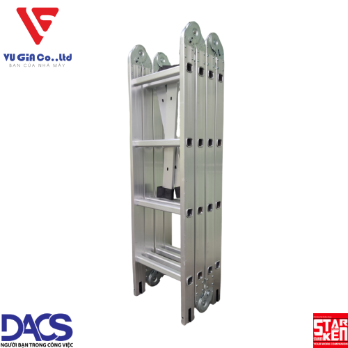 STARKEN ST404H Four-Segment Aluminum Ladder