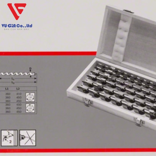 SPIRAL Drill Bits Set, Hexagonal Shank, 6 PCS