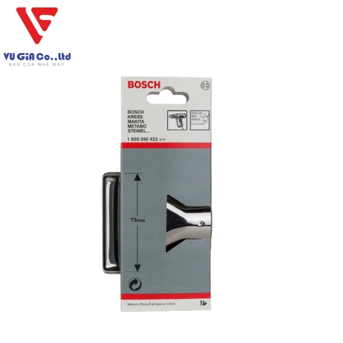 FISH-TAIL HEAT BLOWER HEAD WITH GLASS PROTECTION FUNCTION