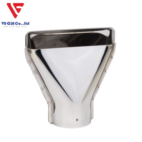 FISH-TAIL HEAT BLOWER HEAD WITH GLASS PROTECTION FUNCTION
