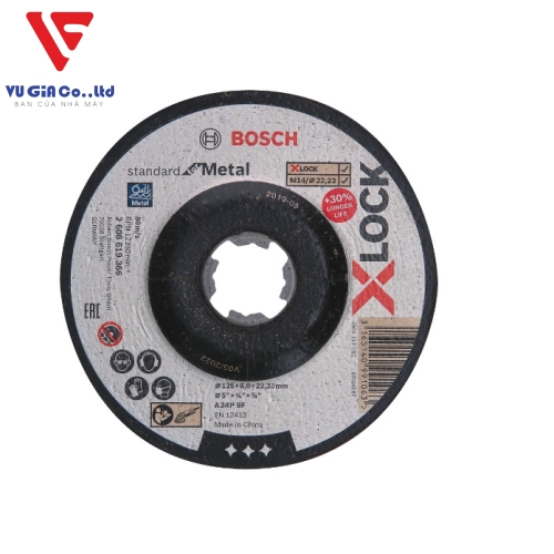X-LOCK STANDARD GRINDING DISC FOR METAL