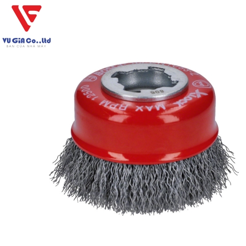 X-LOCK CLEAN FOR METAL ROUND BRUSH, STRAIGHT BRAINS