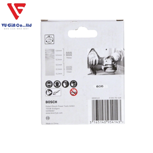X-LOCK CLEAN ROUND BRUSH FOR Stainless Steel, STRAIGHT FIBERS