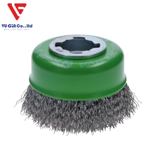 X-LOCK CLEAN ROUND BRUSH FOR Stainless Steel, STRAIGHT FIBERS
