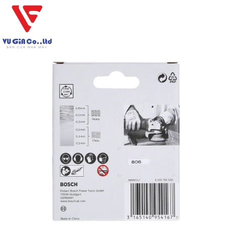 X-LOCK CLEAN FOR METAL ROUND BRUSH, STRAIGHT FIBER, COPPER-PLATED